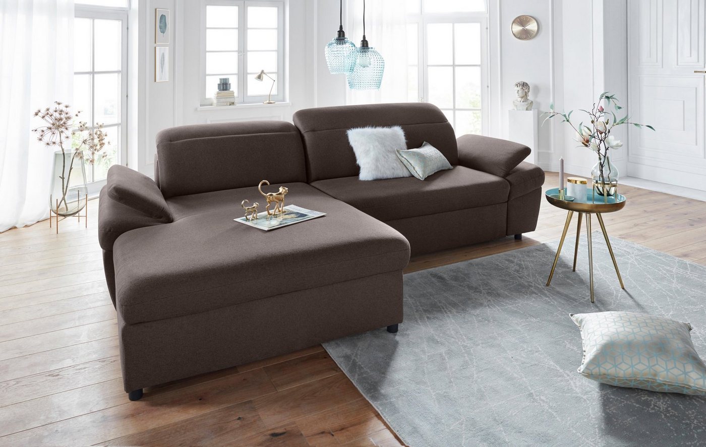 exxpo - sofa fashion Ecksofa "Kyoto, inkl. Kopfteil- und Armteilverstellung günstig online kaufen