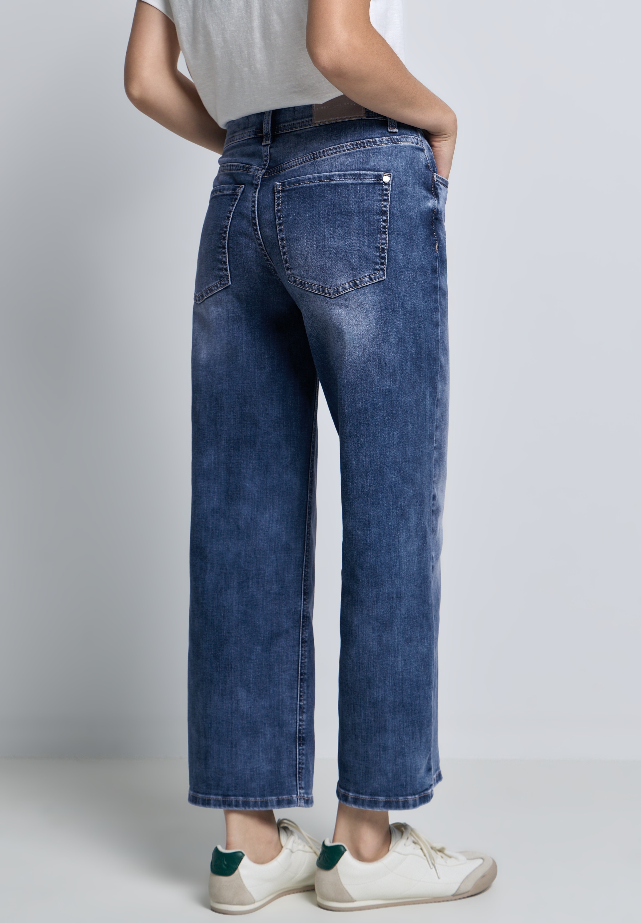 STREET ONE STUDIO Weite Jeans, mit Wide Legs günstig online kaufen