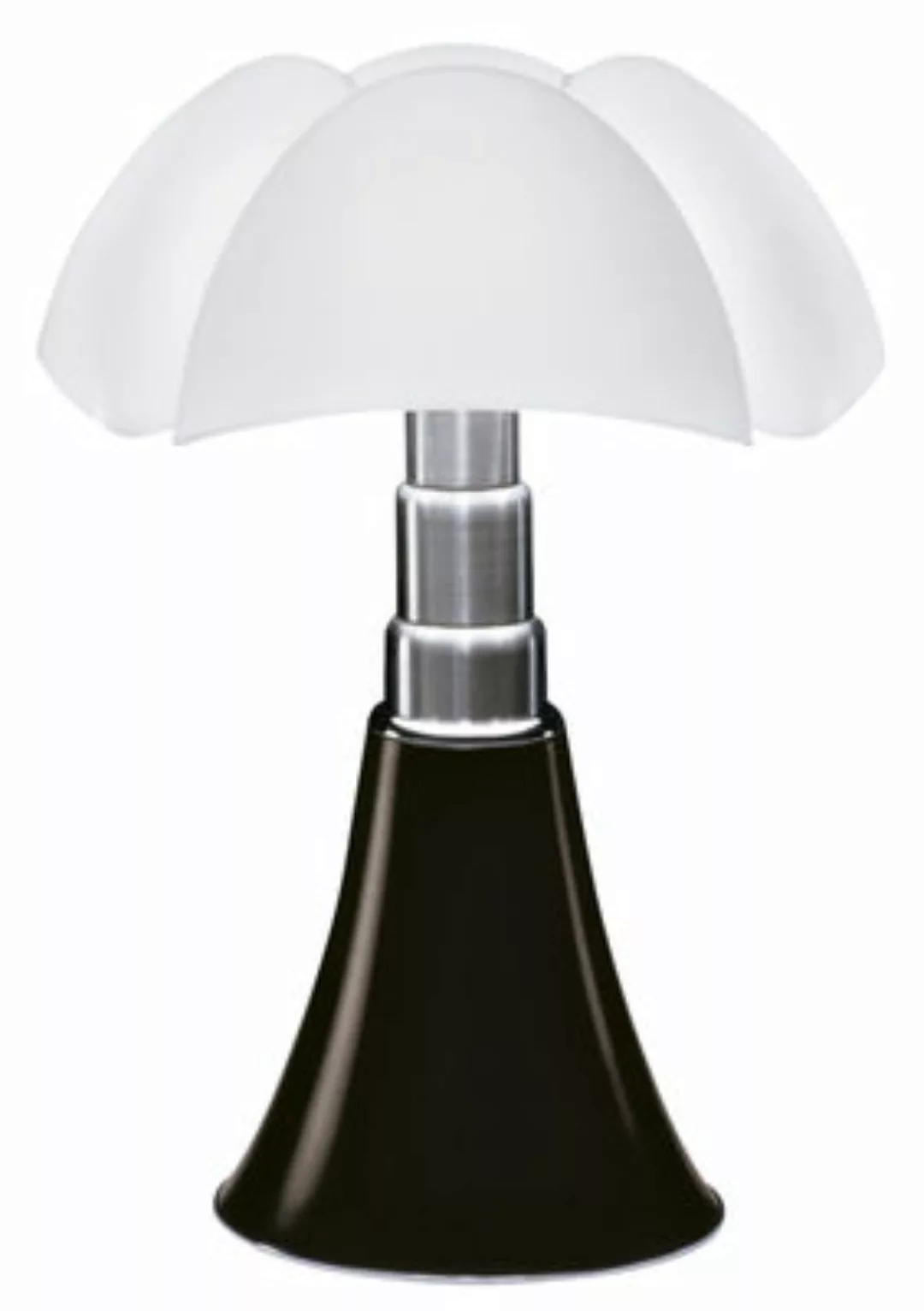 Martinelli Luce - Pipistrello LED Tischleuchte dimmbar - dunkelbraun/Diffus günstig online kaufen
