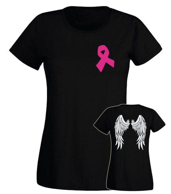G-graphics T-Shirt Damen T-Shirt - Surviving Angel mit trendigem Front- & B günstig online kaufen