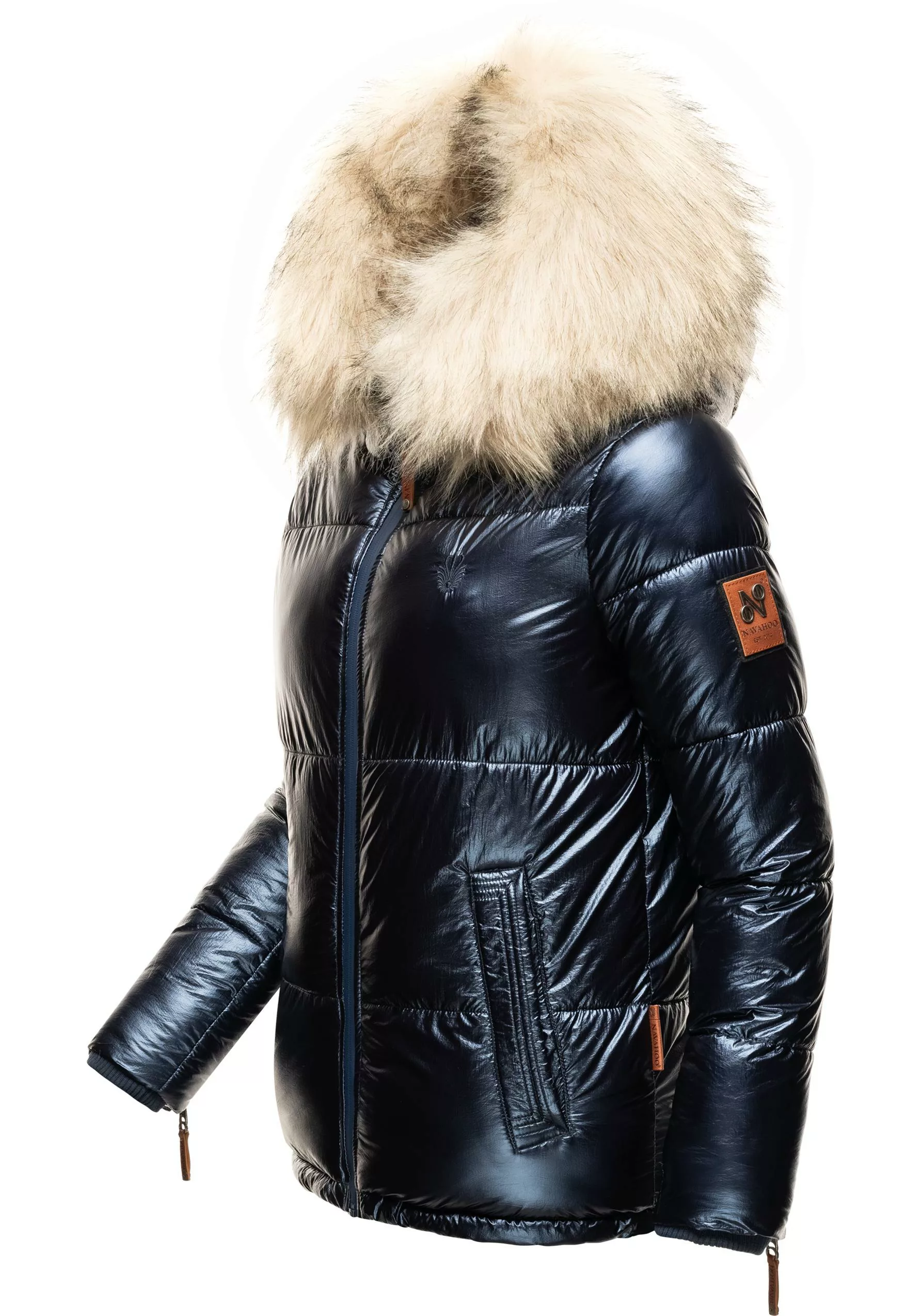 Navahoo Winterjacke "Tikunaa", mit Kapuze, warm gefütterte Damen Steppjacke günstig online kaufen