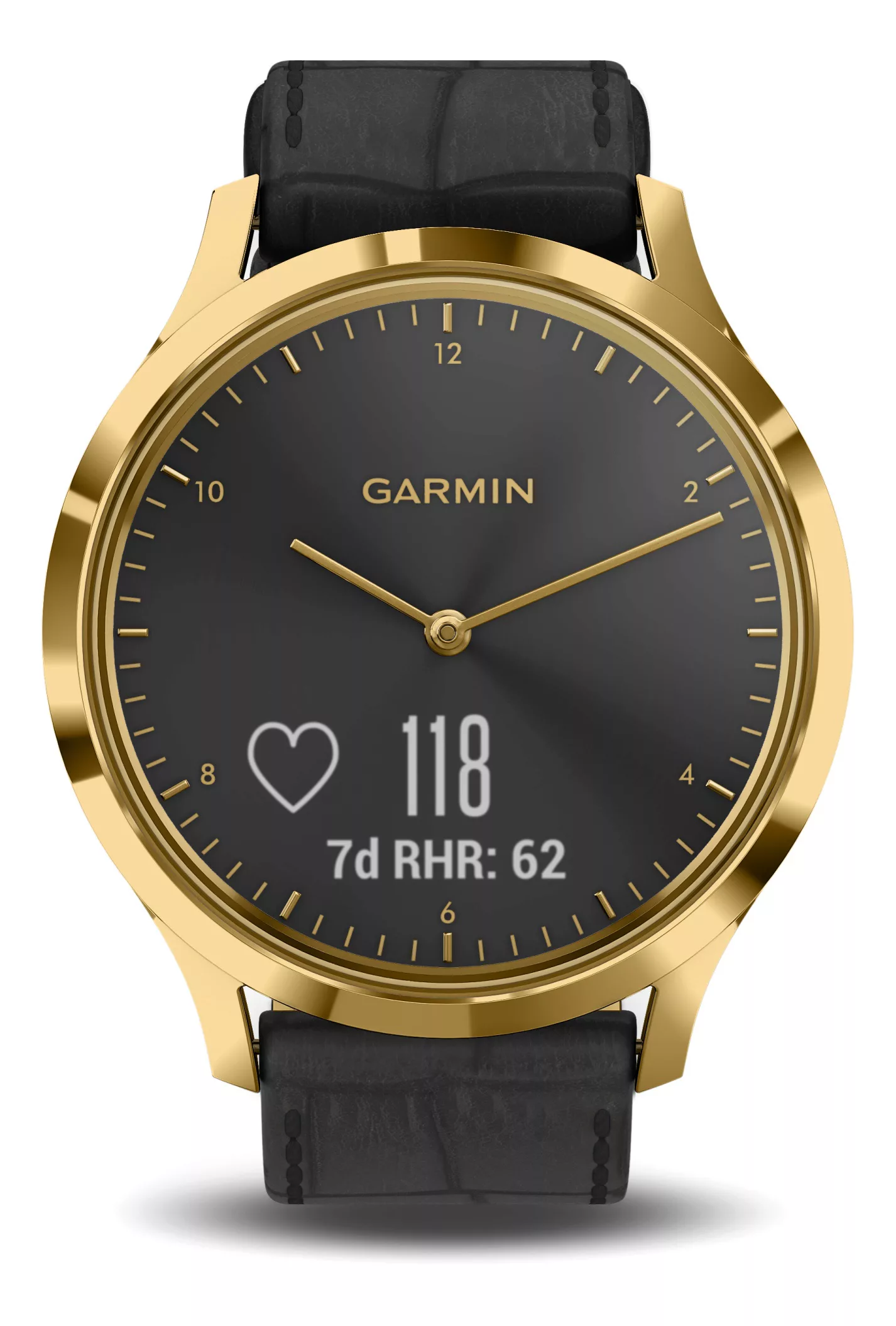 Garmin vivomove HR Premium /Schwarz 010-01850-AC Smartwatch günstig online kaufen