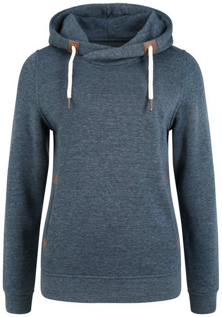 OXMO Hoodie OXVicky Hood Kapuzenpullover mit Cross-Over Kragen günstig online kaufen