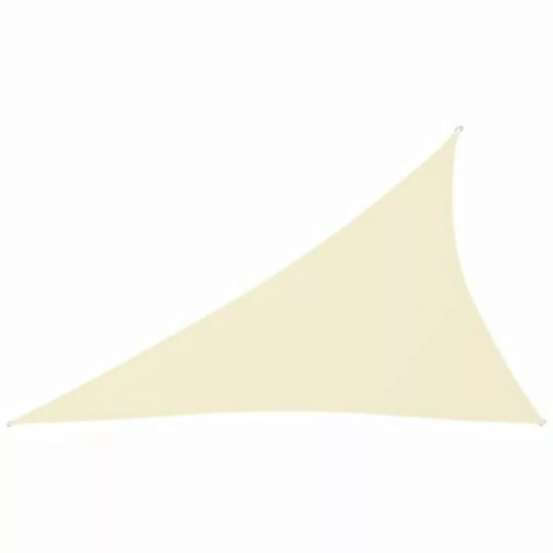 Sonnensegel Oxford-gewebe Dreieckig 3x4x5 M Cremeweiß günstig online kaufen