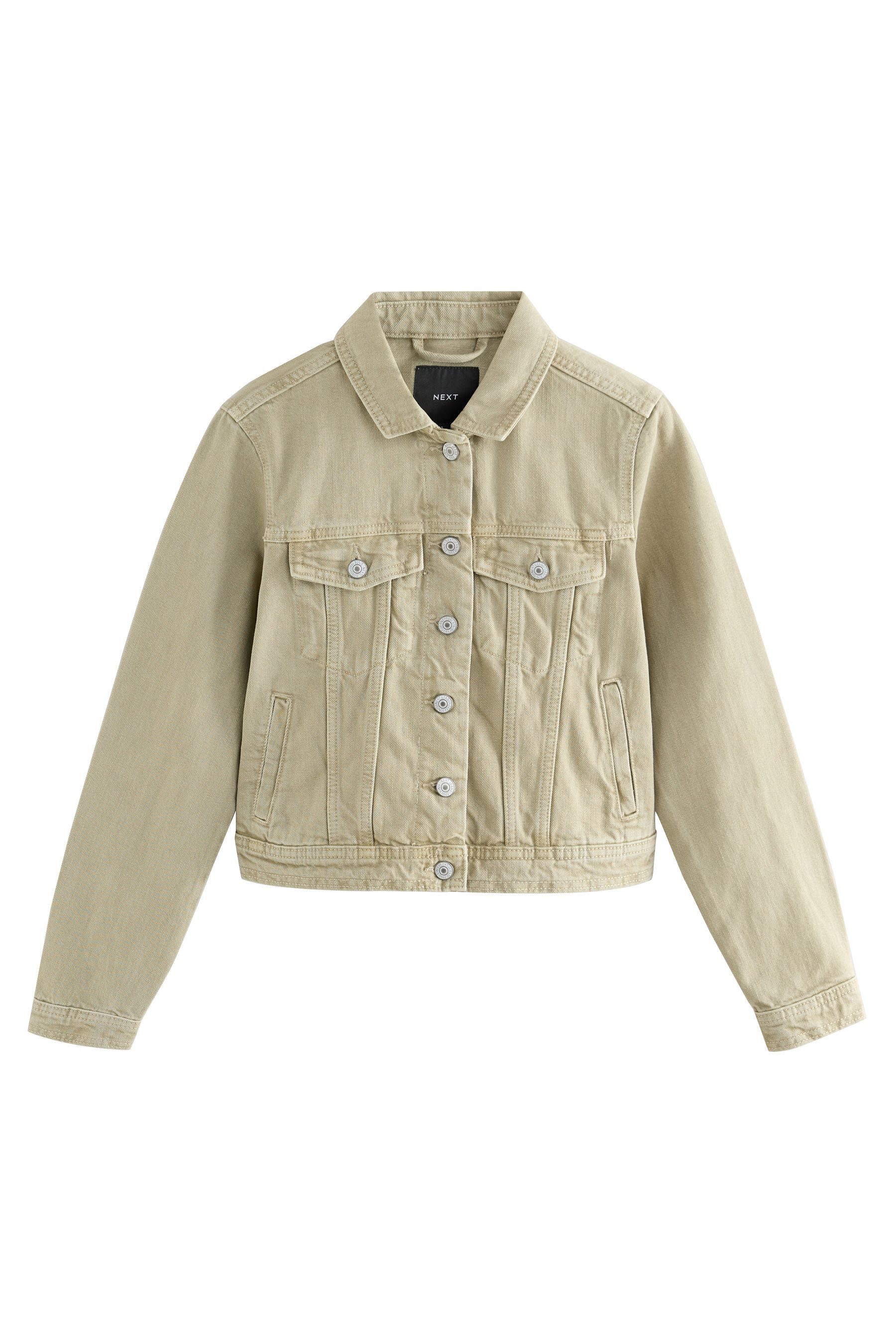 Next Jeansjacke Enge Trucker-Jeansjacke aus 100 % günstig online kaufen