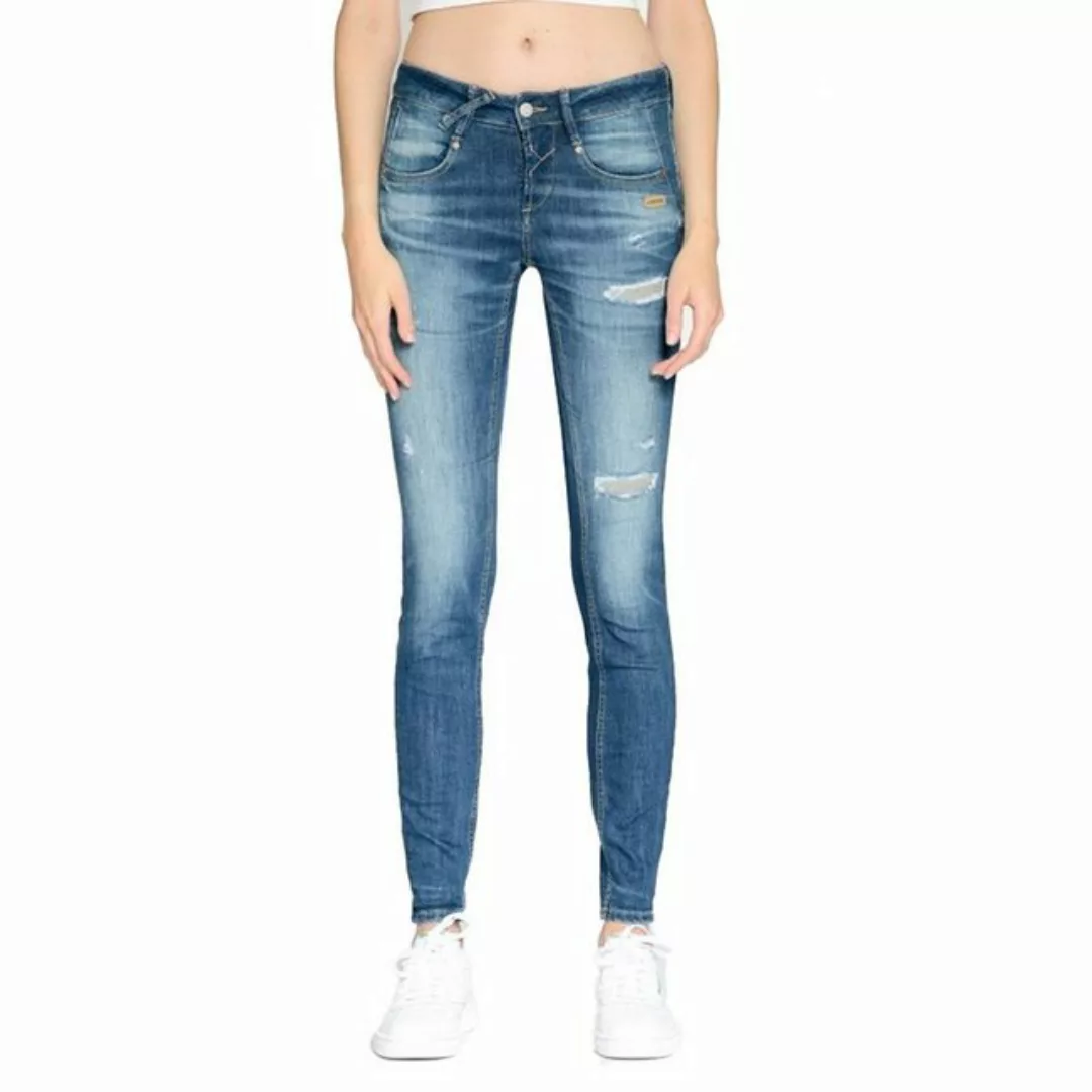 GANG 5-Pocket-Jeans 94Nele skinny fit - midflash destroy günstig online kaufen