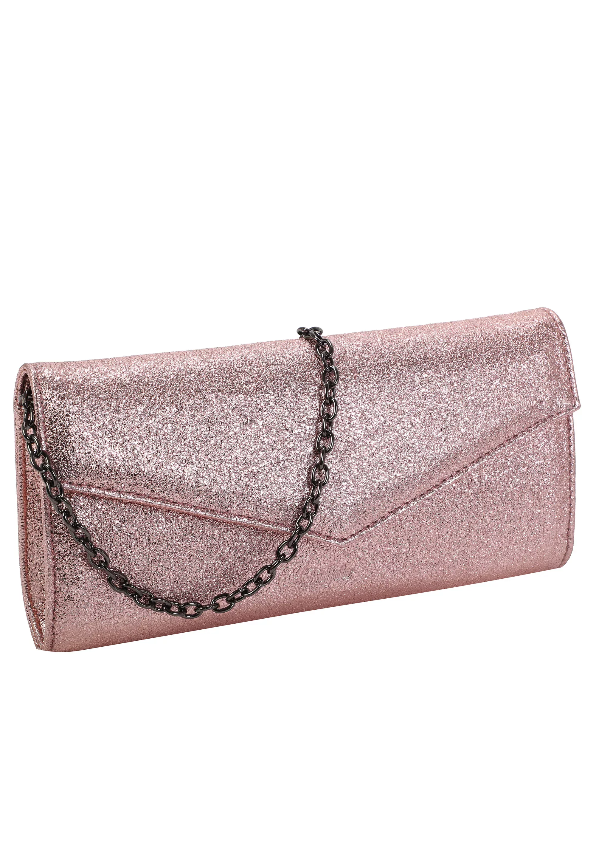 Buffalo Clutch "Secco Glitter", mit stylischem Ketten-Schulterriemen günstig online kaufen