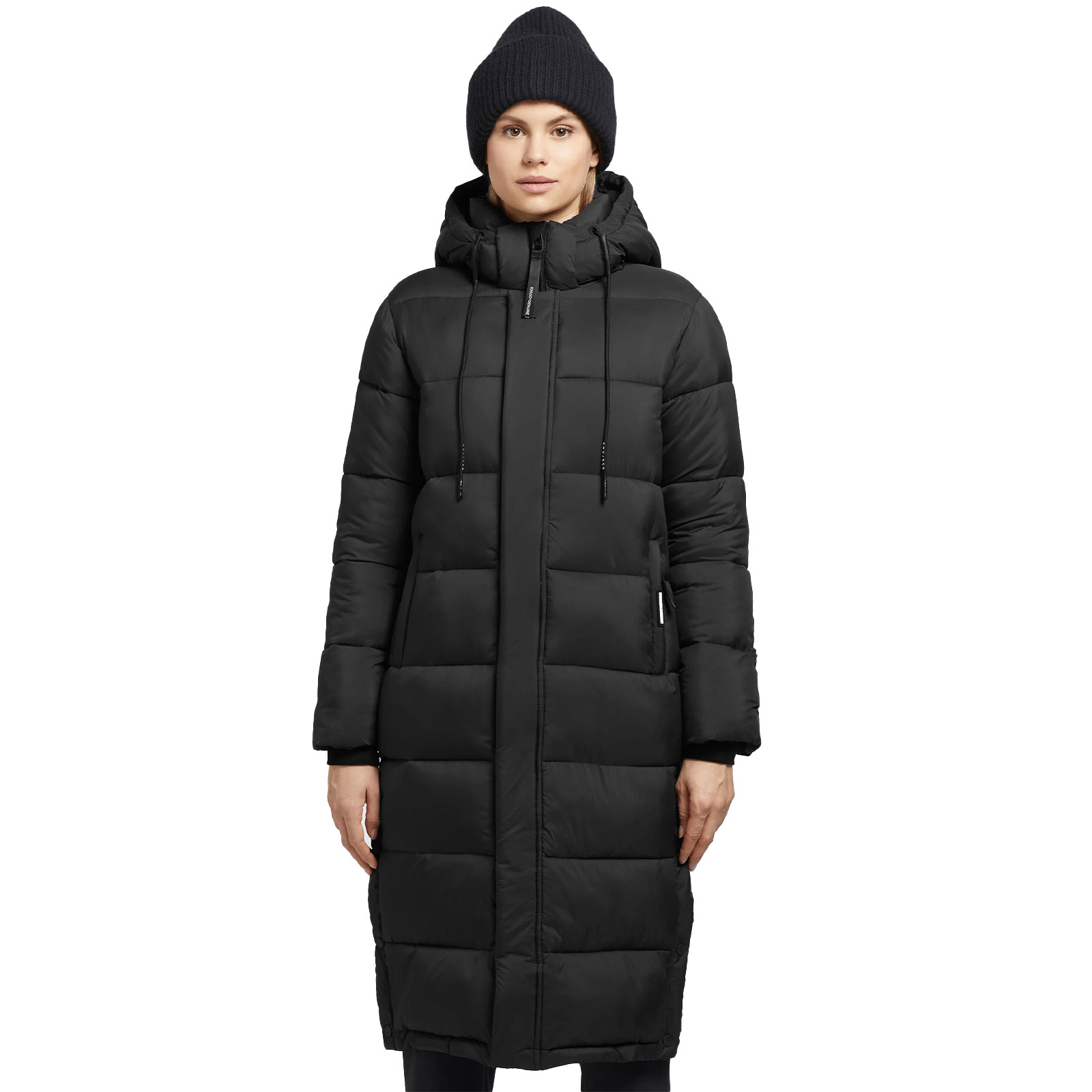 khujo Julina Matt Coat Black günstig online kaufen