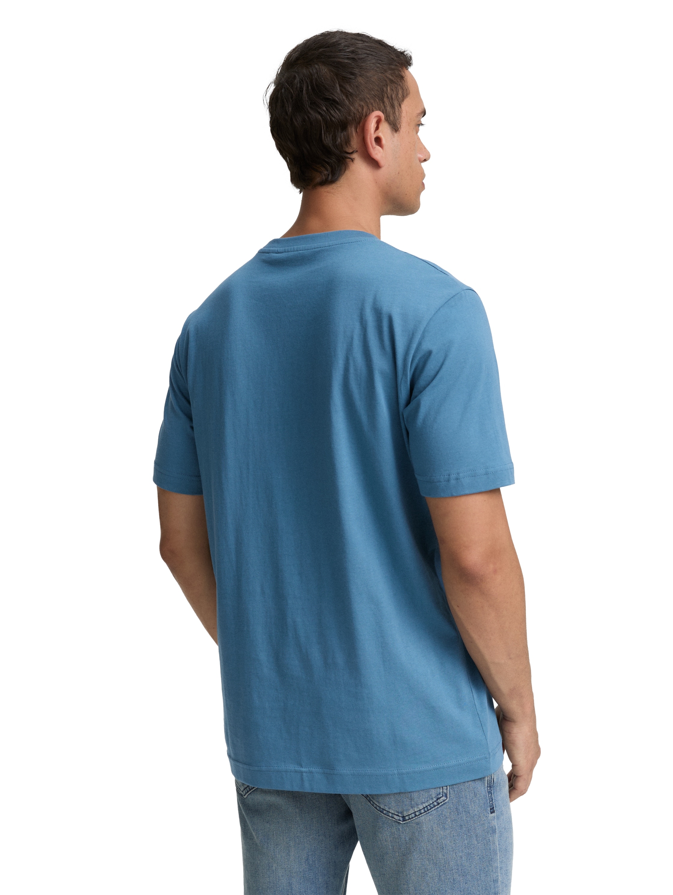 Tom Tailor Herren T-Shirt LOGO - Regular Fit günstig online kaufen