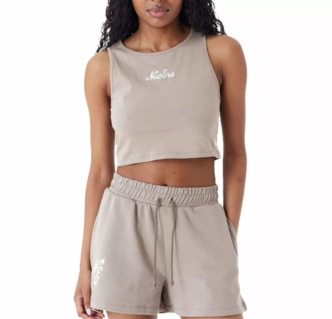 New Era Tanktop Cropped ash brown günstig online kaufen