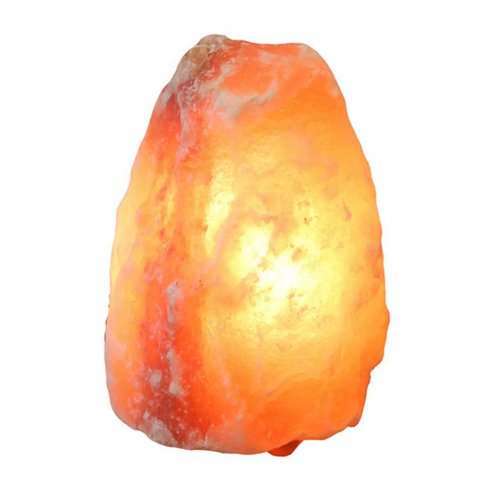 Salzleuchte Rock ohne Sockel, 2-3 kg, bernstein günstig online kaufen