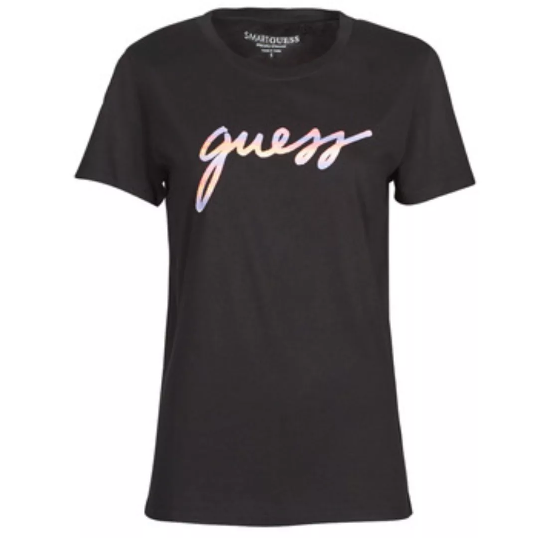 Guess  T-Shirt SS SUNSET GRADIENT LOGO günstig online kaufen