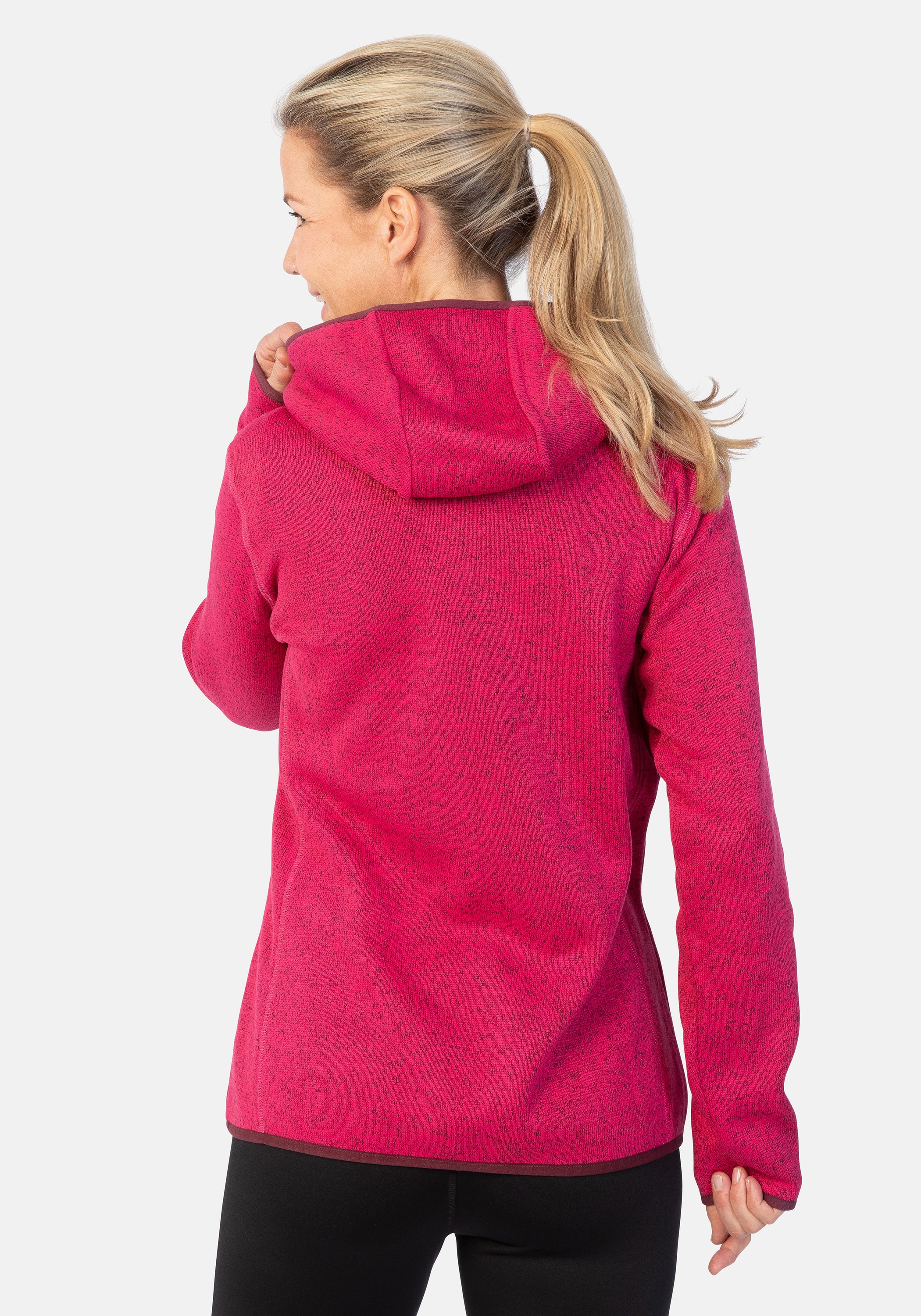 STOOKER WOMEN Sweatjacke "JOANE Strickfleecejacke", Sweatjacke Sport Synthe günstig online kaufen