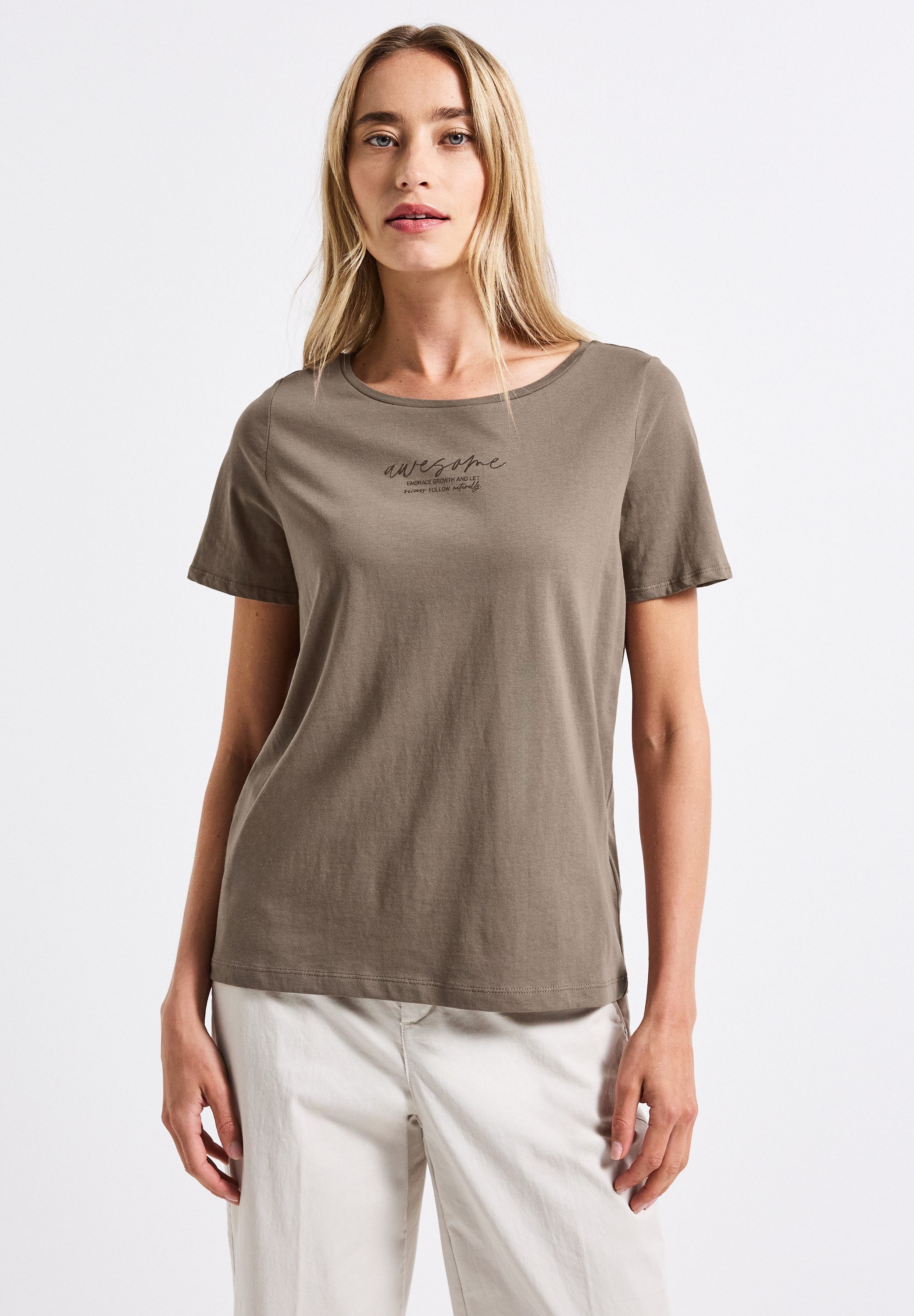 STREET ONE T-Shirt, aus reiner Baumwolle günstig online kaufen
