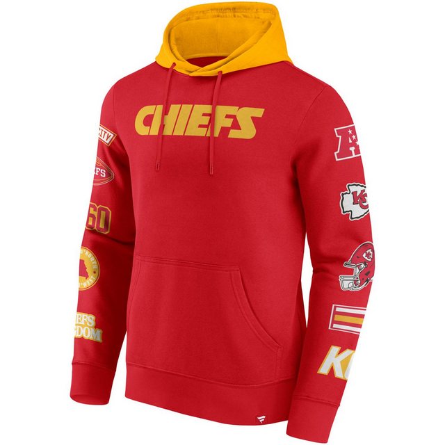 Fanatics Kapuzenpullover Kansas City Chiefs NFL Sleeve Prints günstig online kaufen