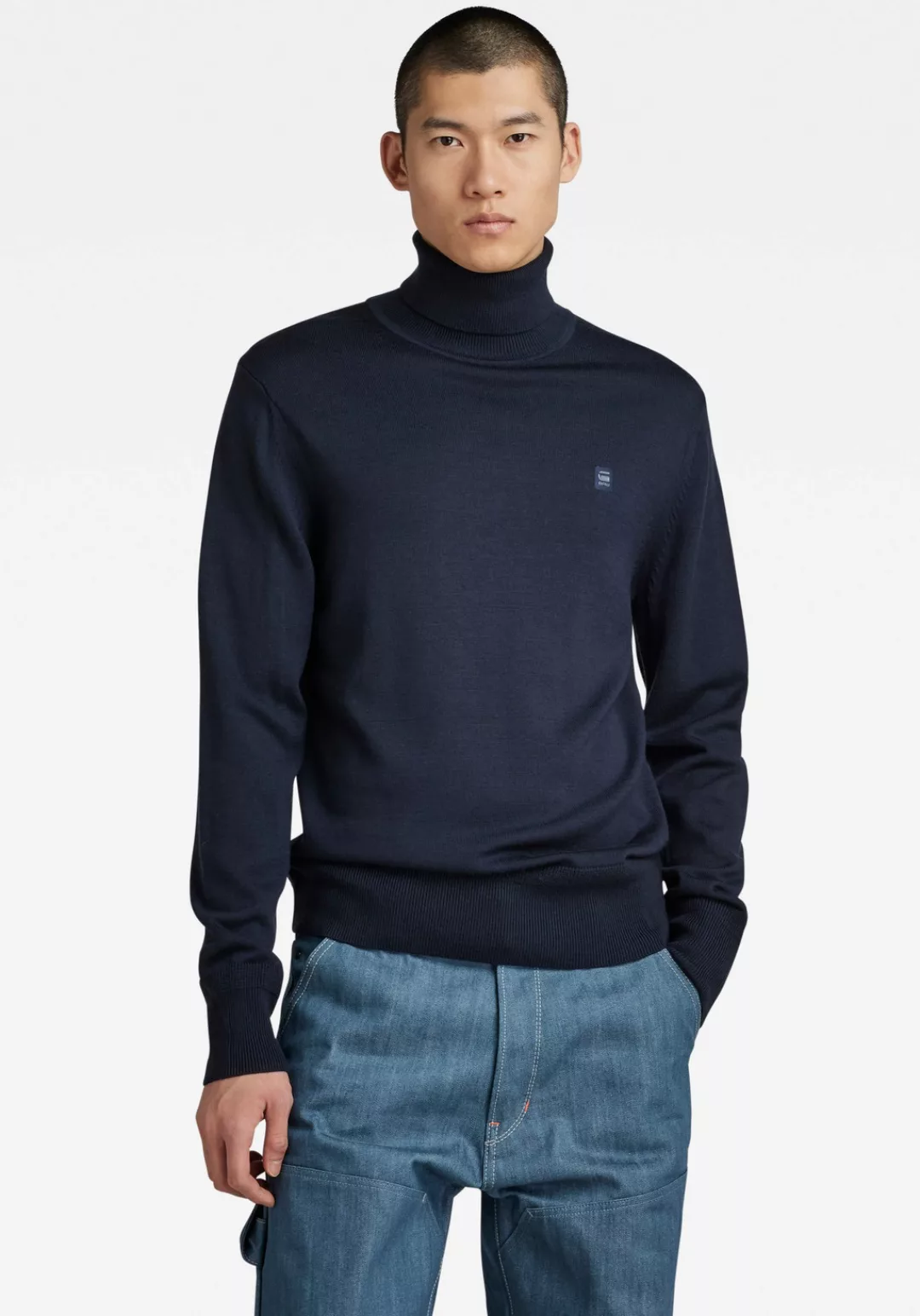 G-Star RAW Rollkragenpullover Pull Turtle günstig online kaufen