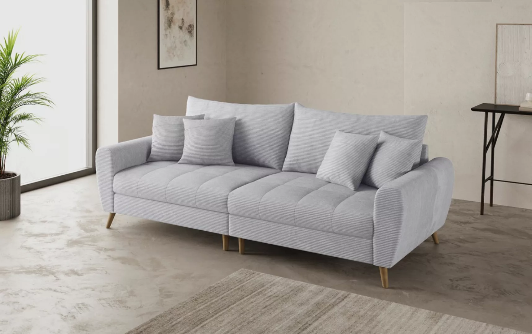 Mr. Couch Big-Sofa "Blackburn II", Wahlweise mit Kaltschaumpolsterung bis 1 günstig online kaufen