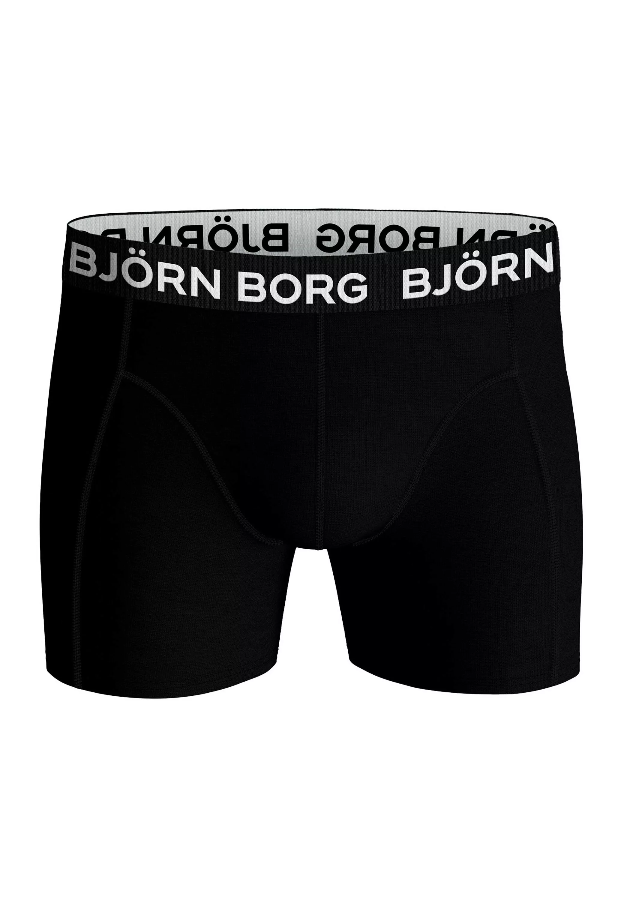 Björn Borg Boxershorts "Boxershort Cotton Stretch Trunks Big Logo 5P 5er Pa günstig online kaufen