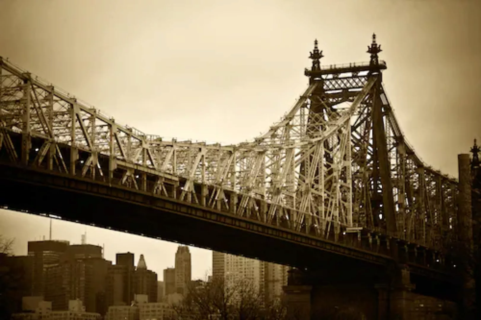 Papermoon Fototapete »New Yorker Brücke« günstig online kaufen