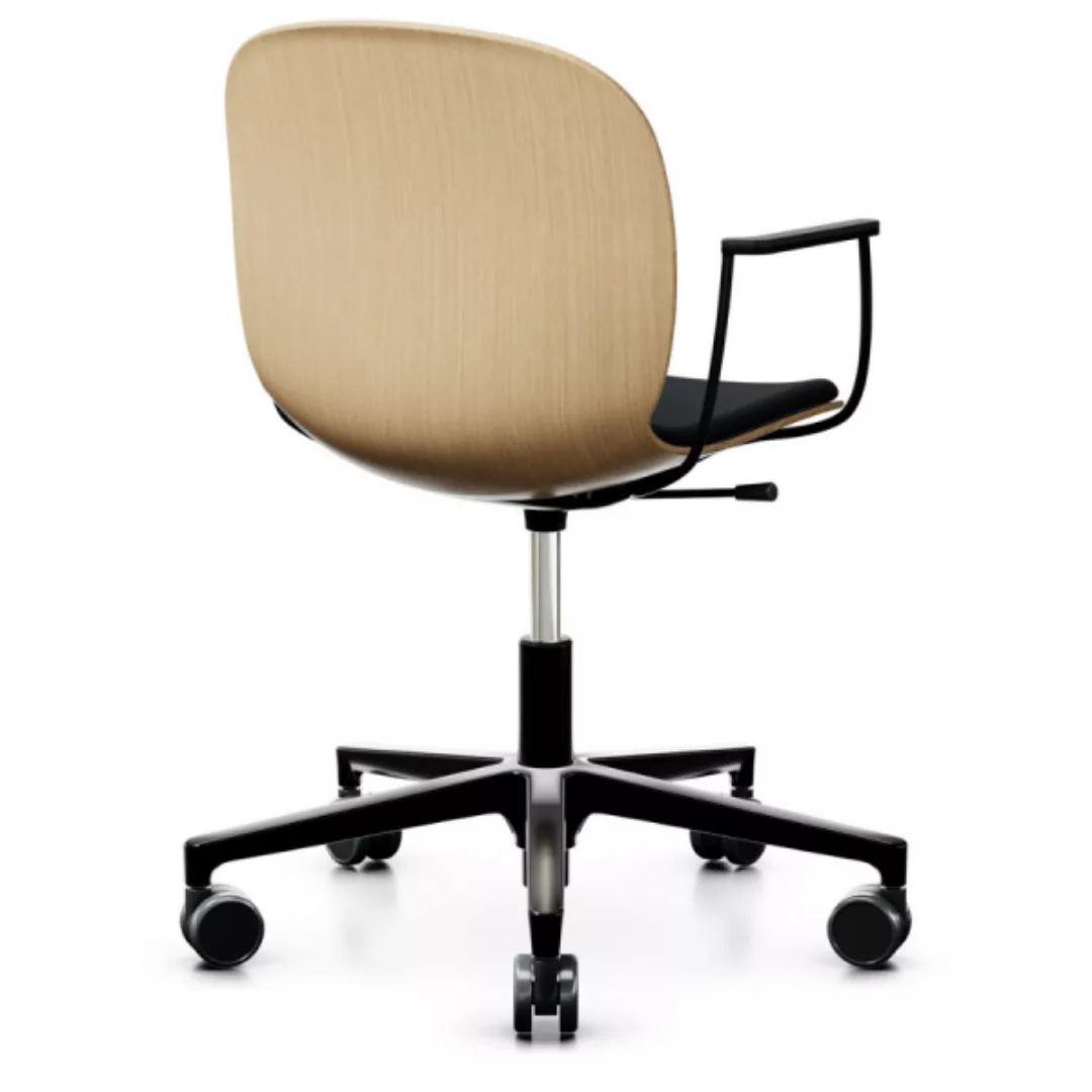 Profim Noor (6075S) Bürostuhl | Eichensitzschale mit Sitzpolster | Rollen günstig online kaufen