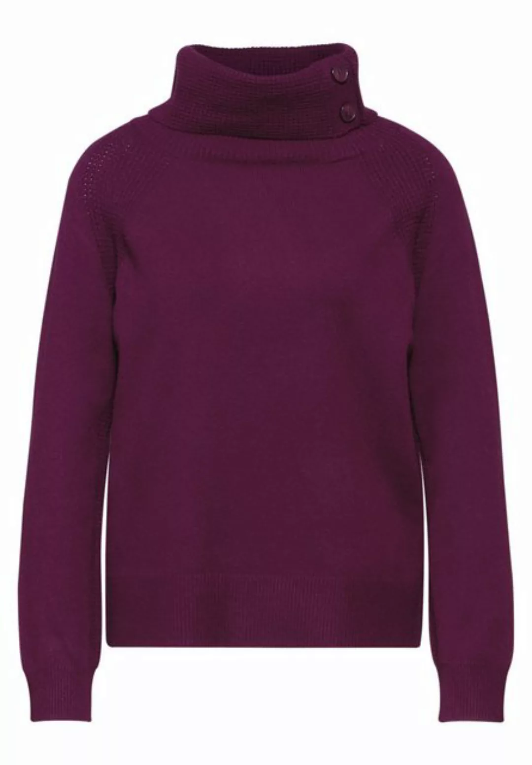 STREET ONE Stehkragenpullover, Feinstrick günstig online kaufen