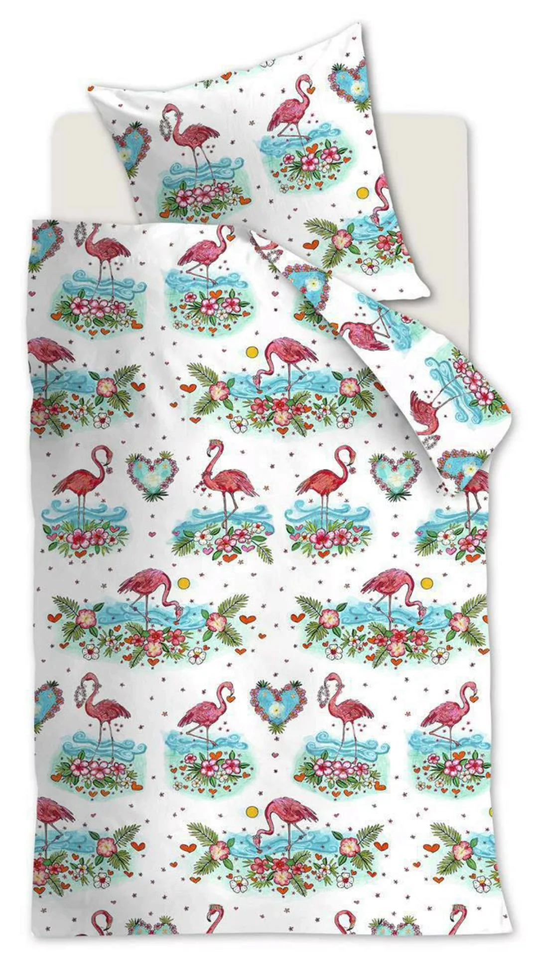 Beddinghouse | Bettbezug-Set Flamingo günstig online kaufen