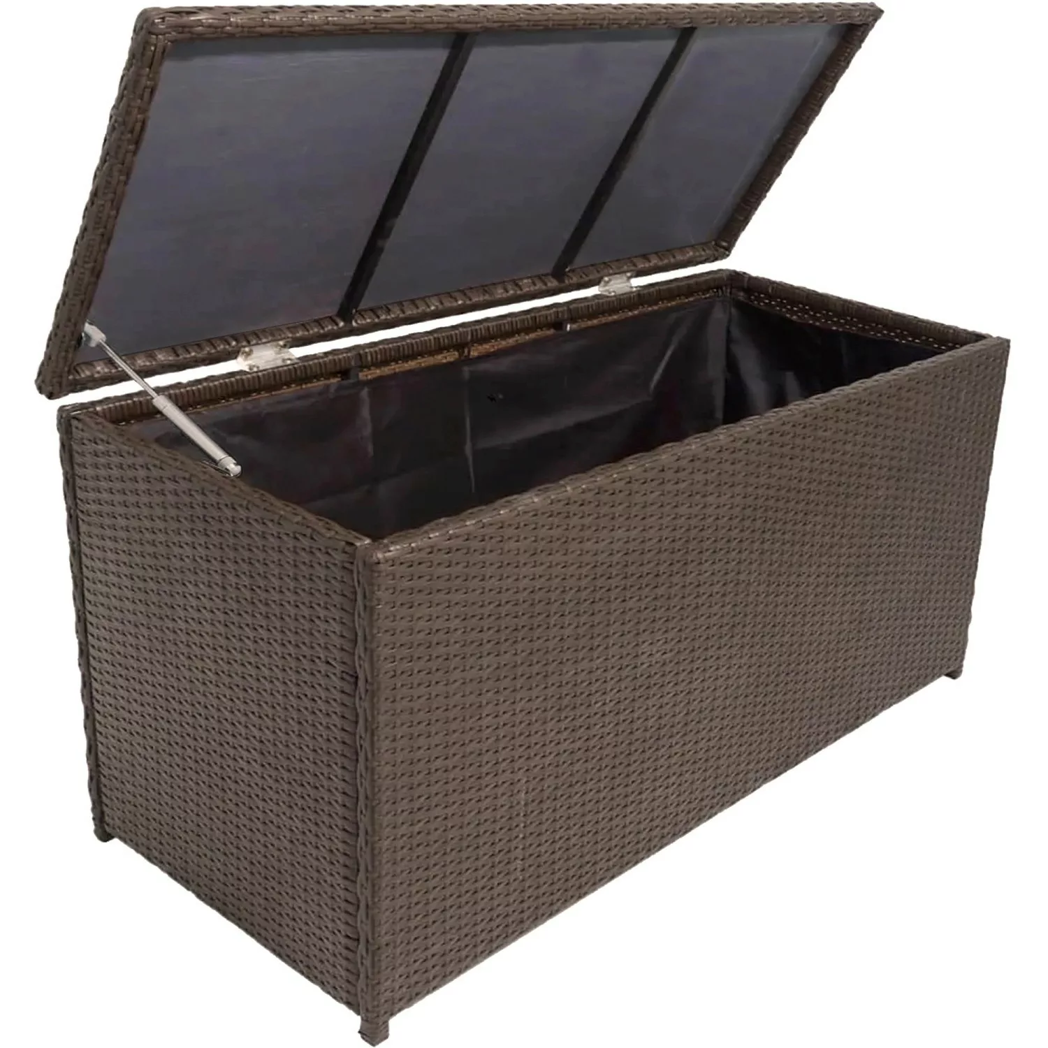 Garden Pleasure Auflagenbox Patras 50 cm x 60 cm x 120 cm Braun günstig online kaufen