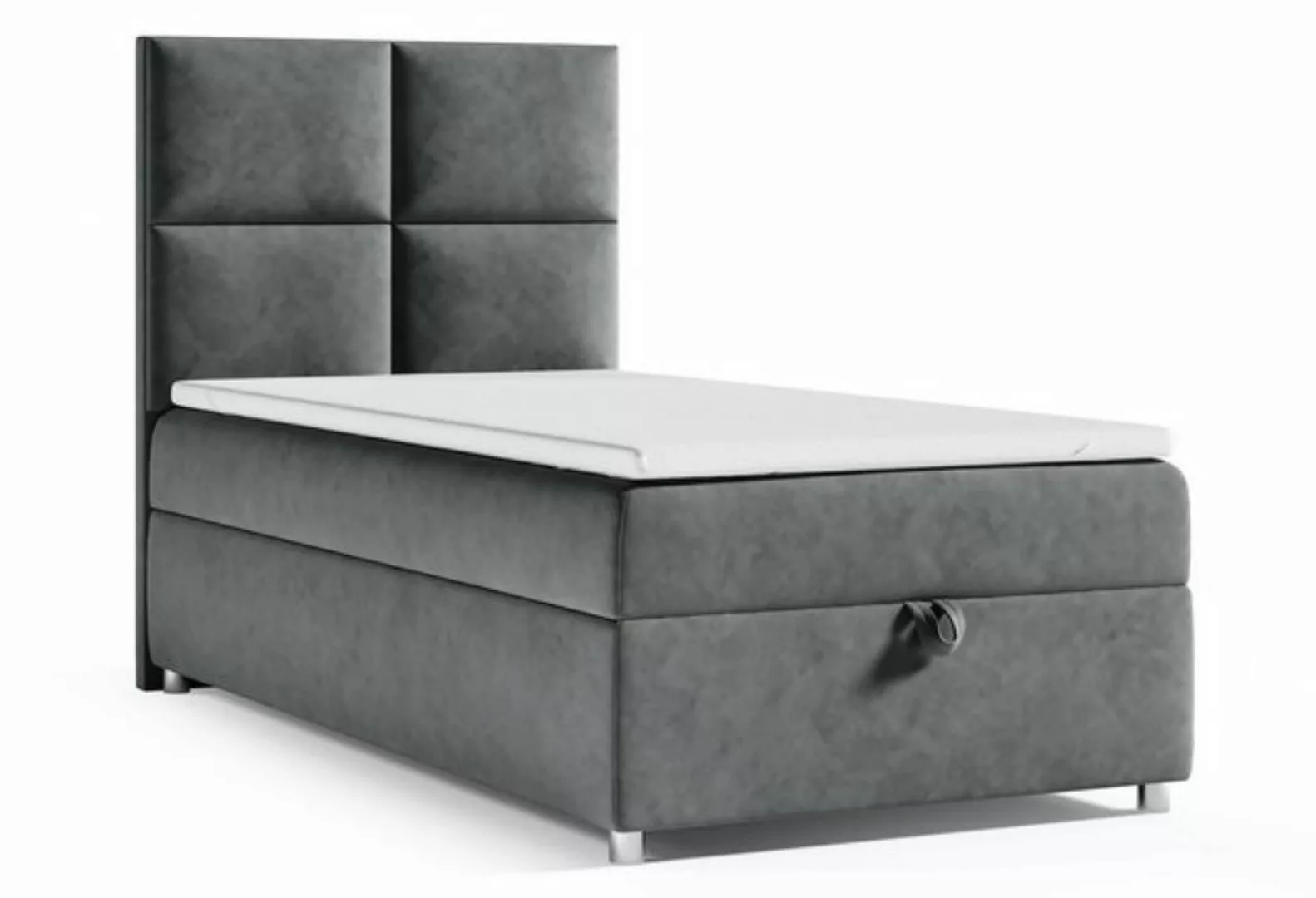 Best for Home Boxspringbett mit Bettkasten Trinity K2 Single Bonell-Matratz günstig online kaufen