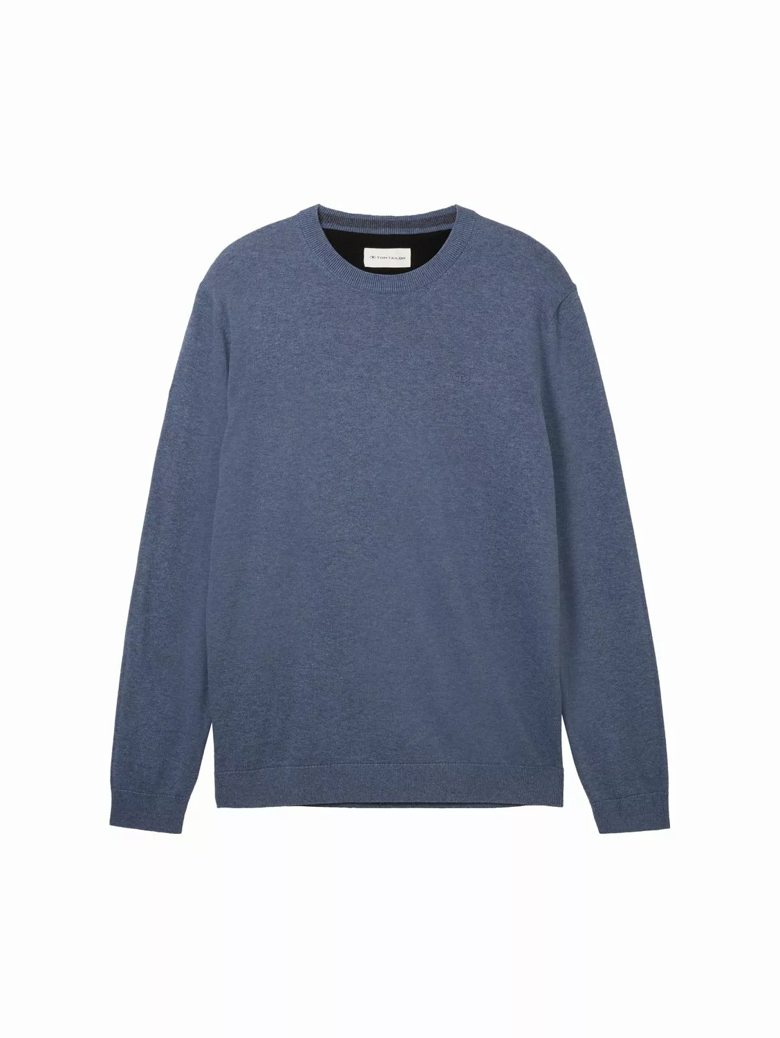 Tom Tailor Herren Rundhals Pullover BASIC CREWNECK - Relaxed Fit günstig online kaufen