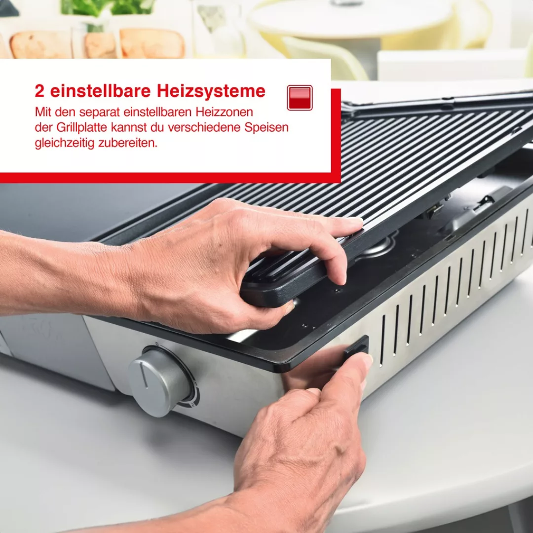 SOLIS OF SWITZERLAND Tischgrill "Teppanyaki@Home (Typ 795)", 2000 W, Beschi günstig online kaufen