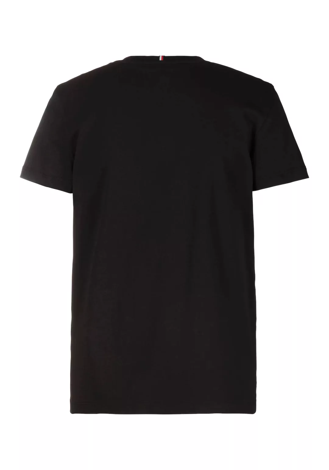 Tommy Hilfiger T-Shirt "REG C-NK SIGNATURE TEE SS", mit Logoschriftzug günstig online kaufen