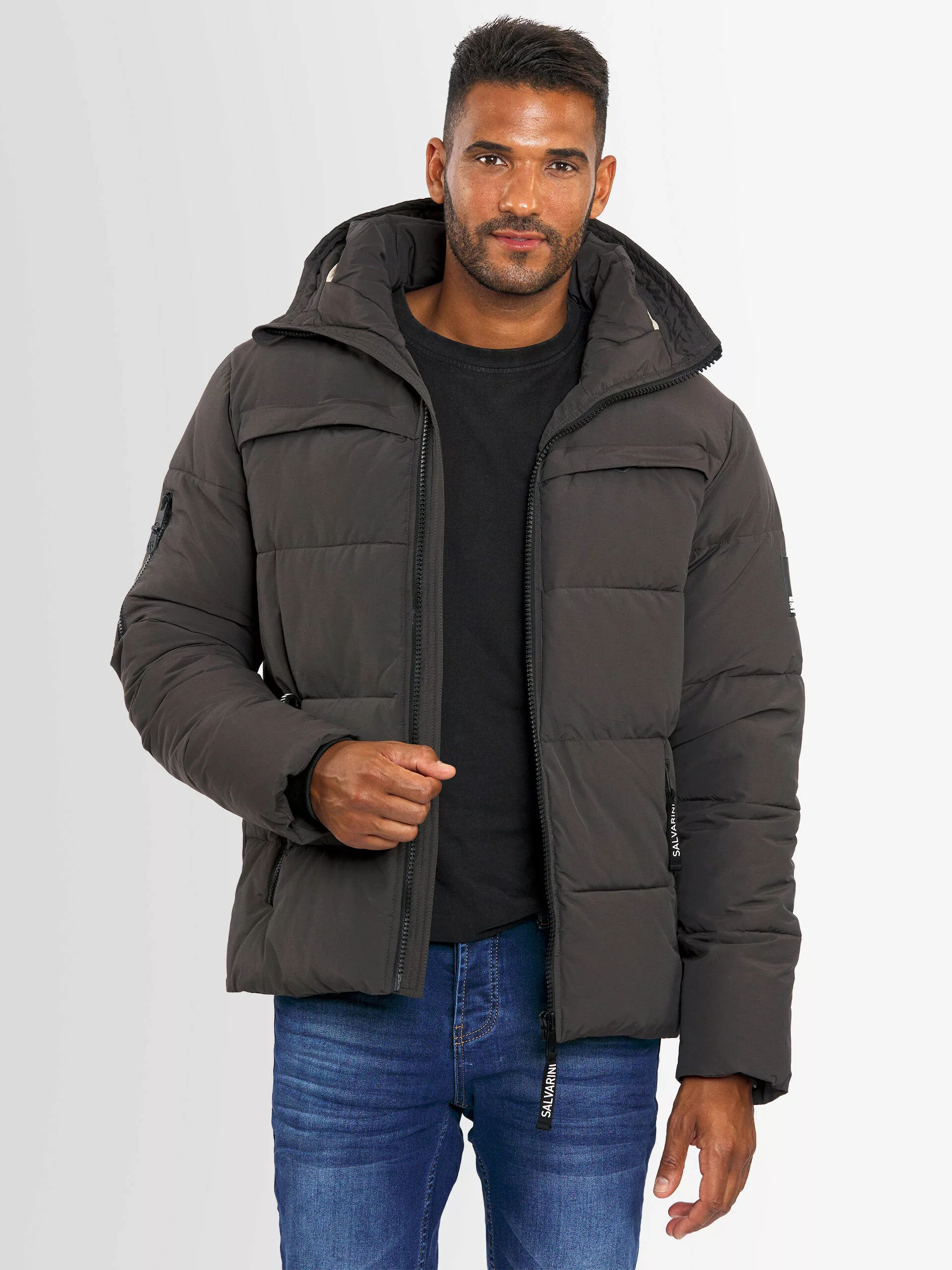 Alessandro Salvarini Winterjacke "ASDiego", mit extra hohem Kragen und viel günstig online kaufen