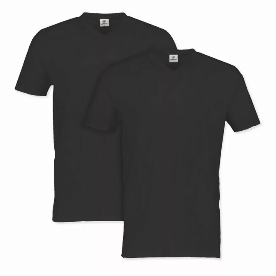 LERROS T-Shirt LERROS Doppelpack T-Shirt, V-Neck in Premium Baumwollqualitä günstig online kaufen