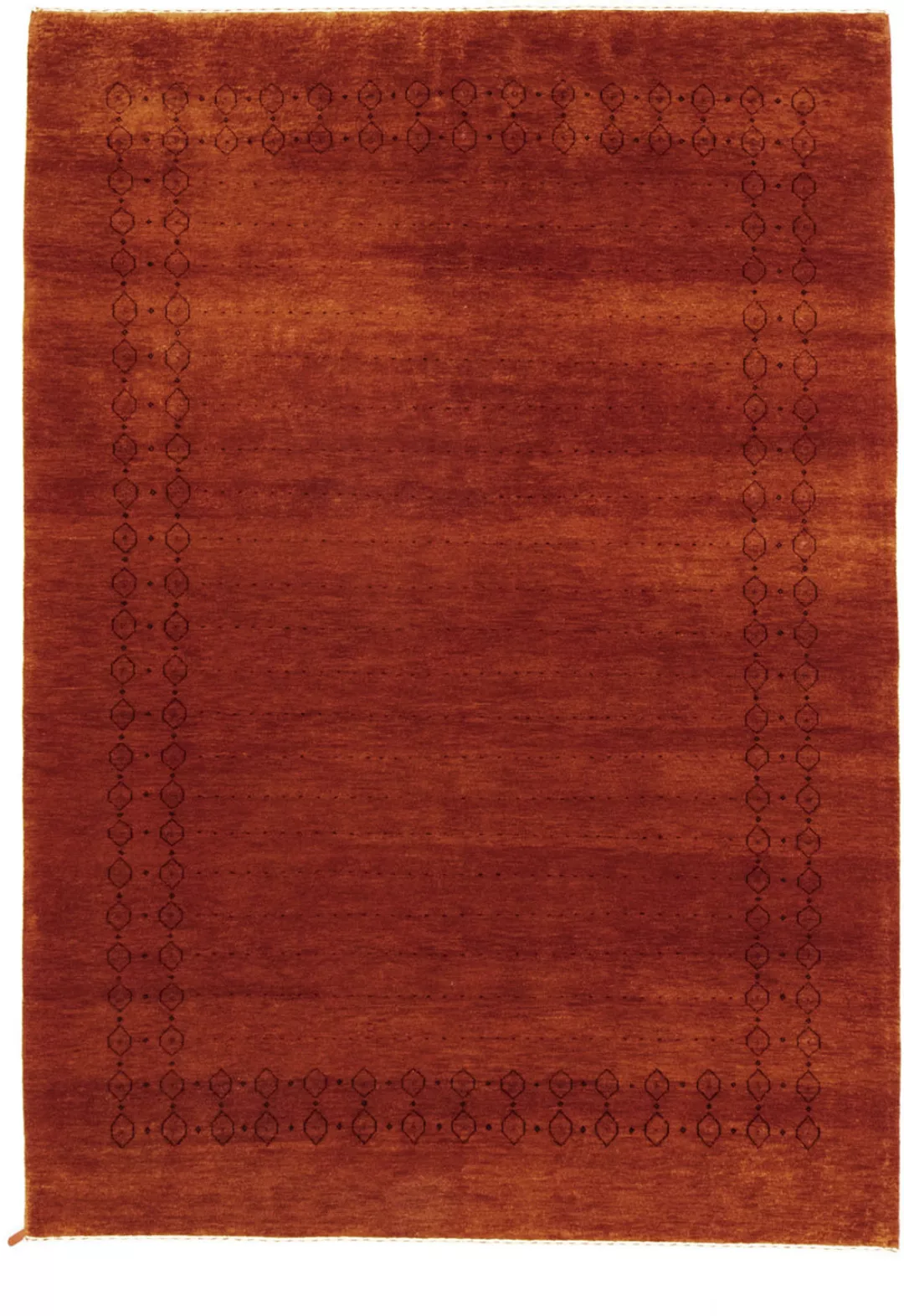 morgenland Wollteppich »Gabbeh Bordüre Rosso 244 x 177 cm«, rechteckig günstig online kaufen