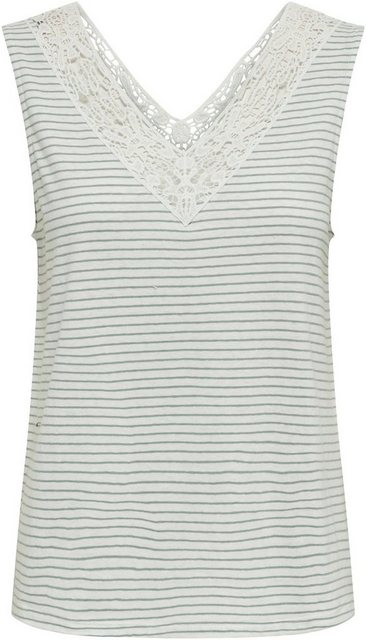 ONLY Trägertop ONLBENITA S/L V-NECK TOP JRS mit Spitze günstig online kaufen