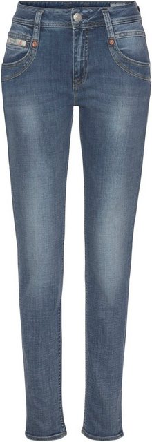 Herrlicher High-waist-Jeans RADINA RECYCLED DENIM mit leichtem Push-Up-Effe günstig online kaufen