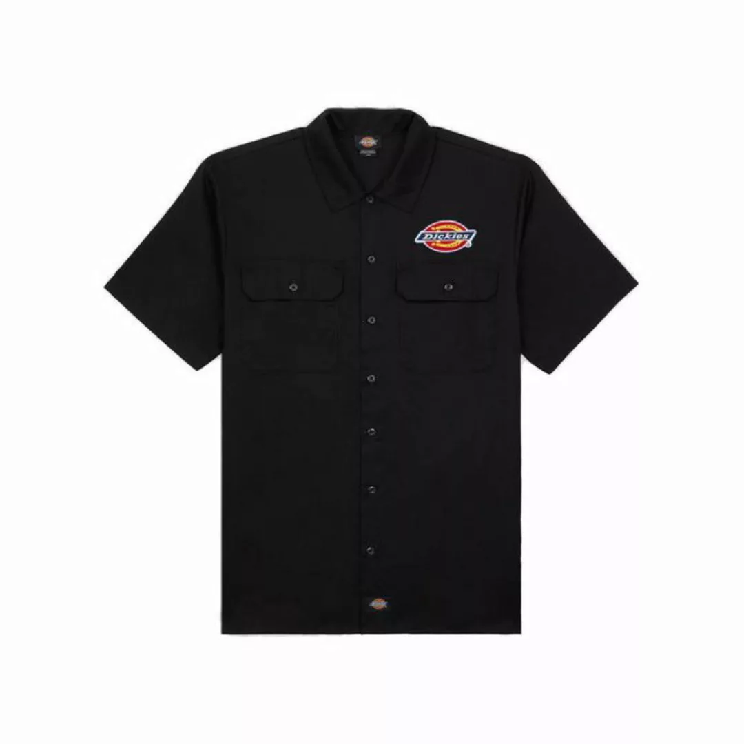 Dickies Kurzarmhemd Hemd Dickies CLINTONDALE, G XL, F black günstig online kaufen