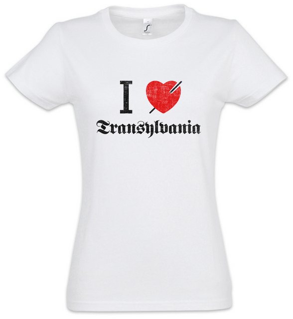 Urban Backwoods Print-Shirt I Love Transylvania Damen T-Shirt Mayhem Oystei günstig online kaufen