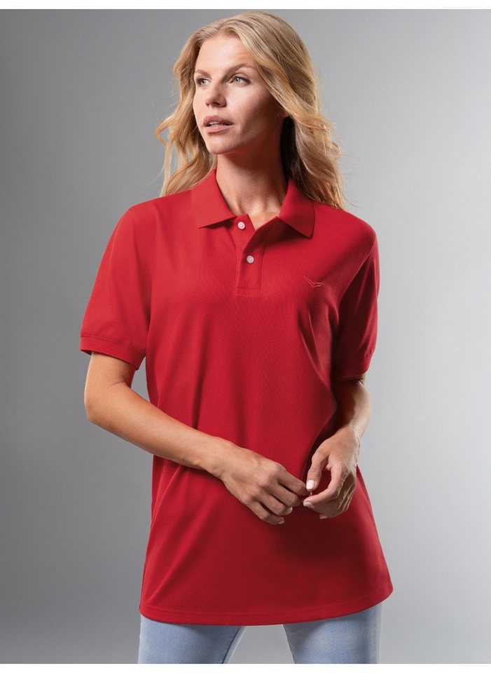 Trigema Poloshirt TRIGEMA Poloshirt DELUXE Piqué (1-tlg) günstig online kaufen