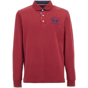 La Martina  T-Shirts & Poloshirts Poloshirt Langarmshirt mit Polokragen günstig online kaufen