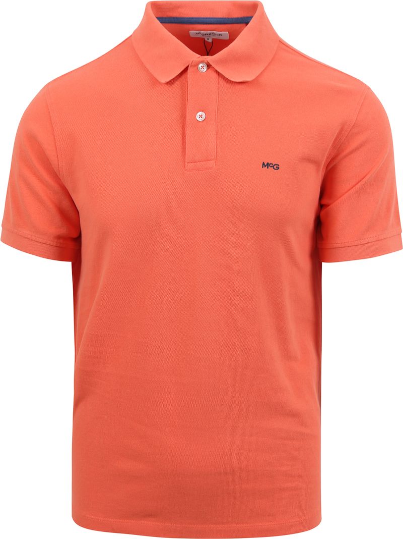 McGregor Piqué Polo Shirt Korallenrot - Größe S günstig online kaufen