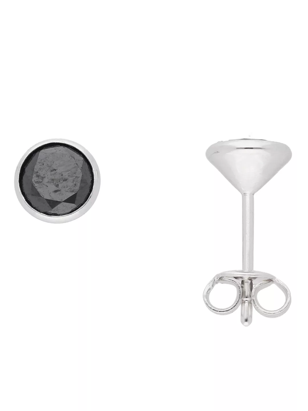 Adelia´s Paar Ohrhänger "925 Silber Ohrringe Ohrstecker Ø 6,6 mm", mit Zirk günstig online kaufen