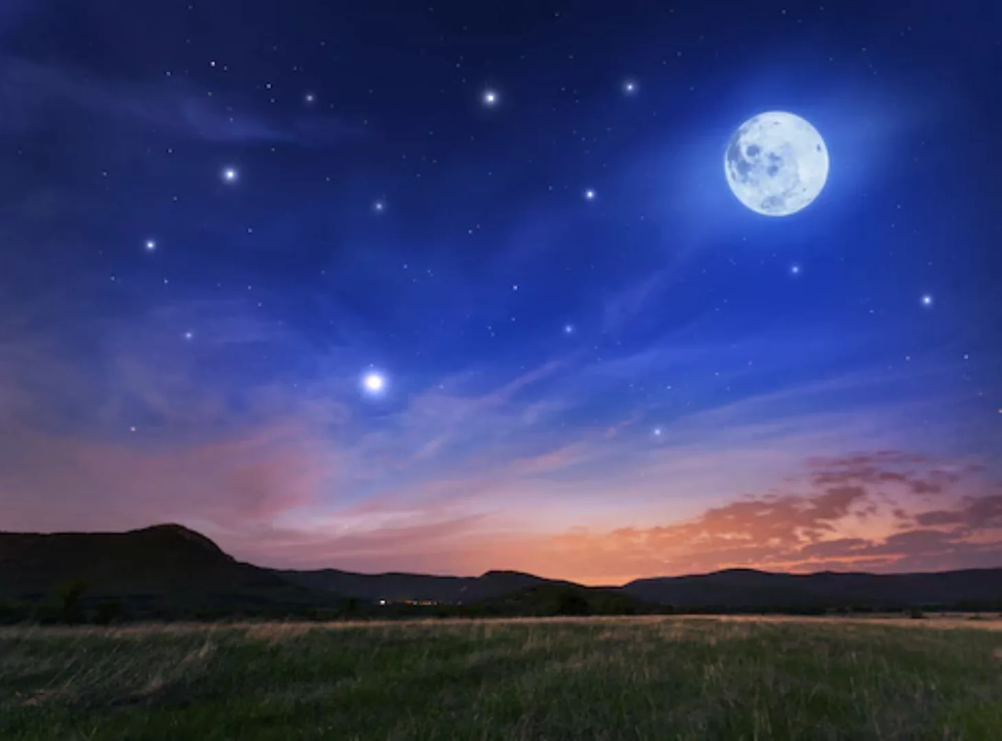 Papermoon Fototapete »Full Moon« günstig online kaufen