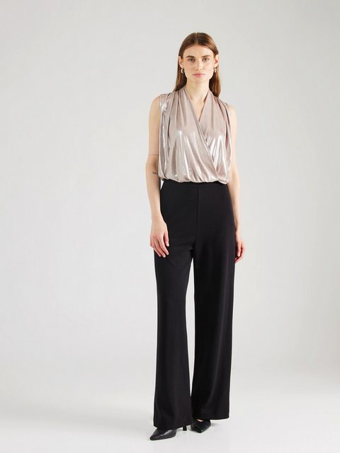 SWING Overall - Jumpsuit aus Crepe Jersey mit Oberteil aus foliertem Jersey günstig online kaufen