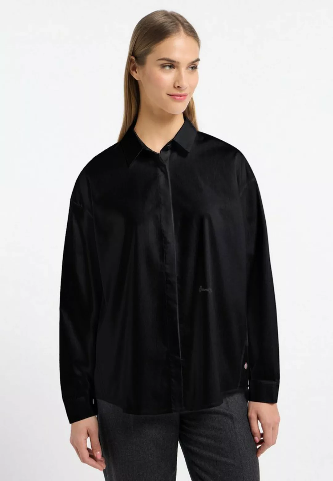 Frieda & Freddies NY Klassische Bluse Blouse mit Knopfleiste günstig online kaufen