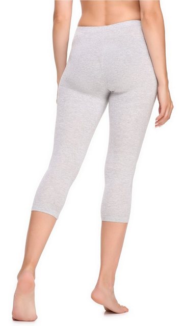 Ladeheid Leggings Damen Leggings 3/4 aus Viskose LA40-202 (1-tlg) elastisch günstig online kaufen