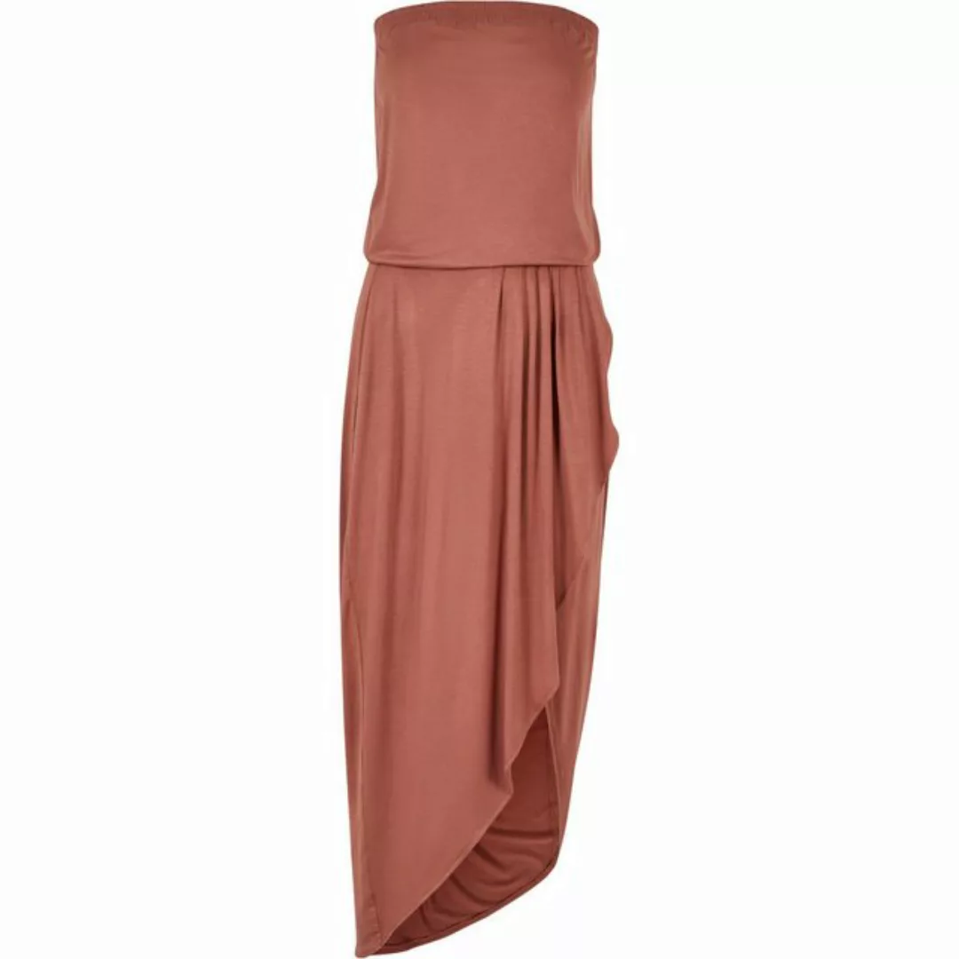 URBAN CLASSICS Shirtkleid Urban Classics Damen Ladies Viscose Bandeau Dress günstig online kaufen