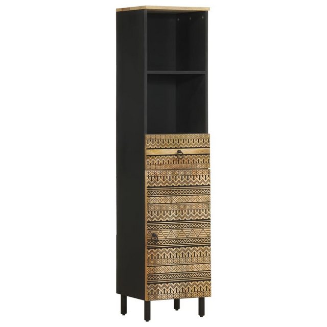 vidaXL Schrankmodule Badschrank 38x33,5x160 cm Massivholz Mango günstig online kaufen