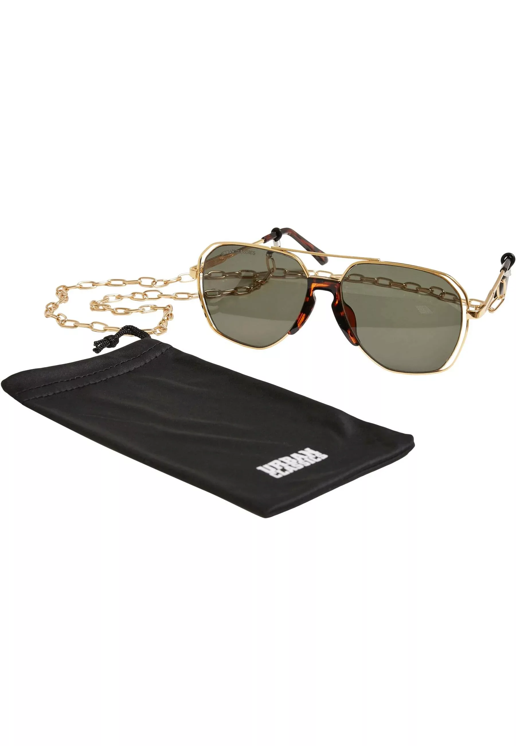 URBAN CLASSICS Sonnenbrille "Unisex Sunglasses Karphatos with Chain" günstig online kaufen
