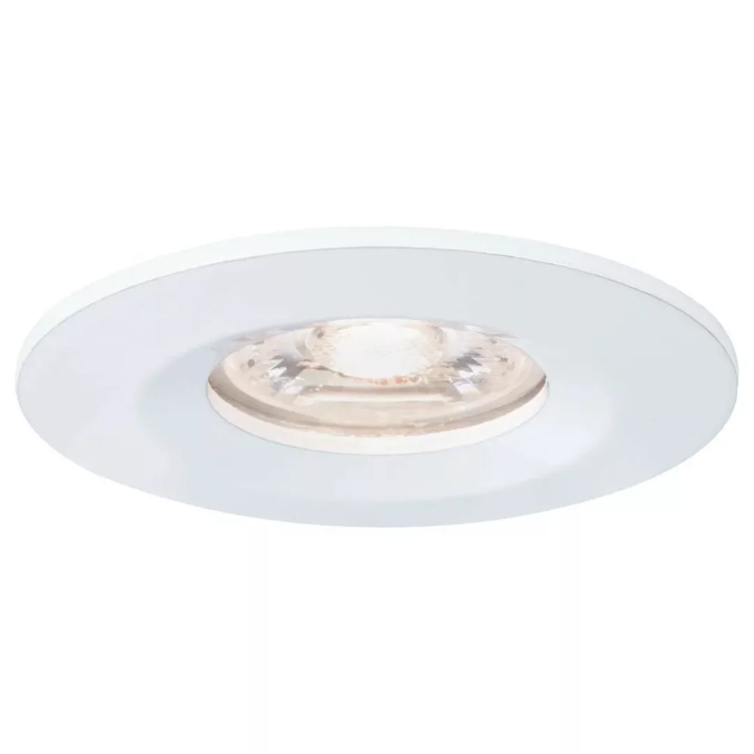 LED Einbauspot Nova Mini 310lm IP44 2700K Einzeln in Weiß-matt günstig online kaufen